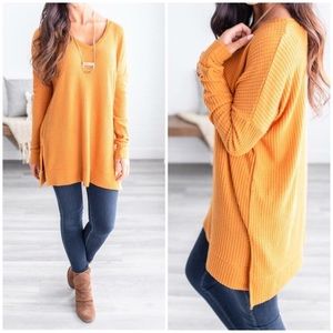 Waffle Knit Tunic